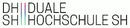 Logo Duale Hochschule Schleswig-Holstein (DHSH) in Lübeck